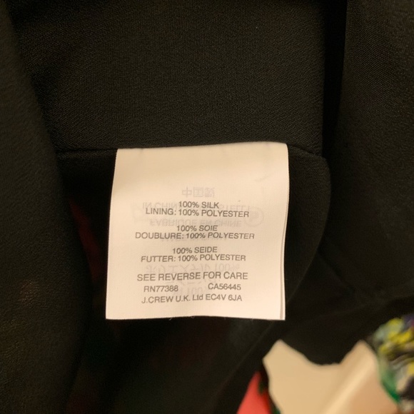 J.crew Abstract paint prints Dress - Picture 8 of 8